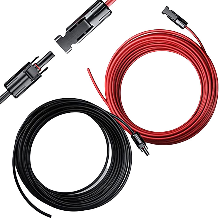 錫メッキ無酸素銅 12AWG ソーラー延長ケーブル